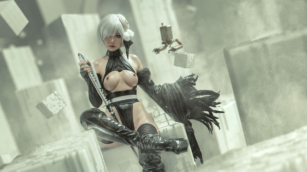 极品CosPlay爆机少女【喵小吉】《週末に一人》人形兵器}