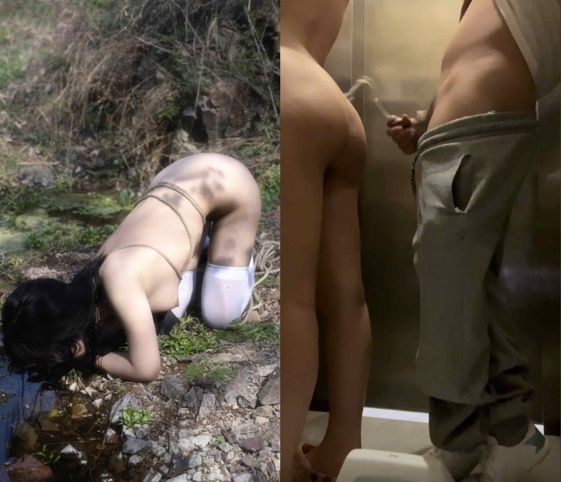 爆火推特19岁娇小苗条骚妹妹【苏苏】母狗式私拍~大白天各种路人前露出紫薇啪啪胆量惊人