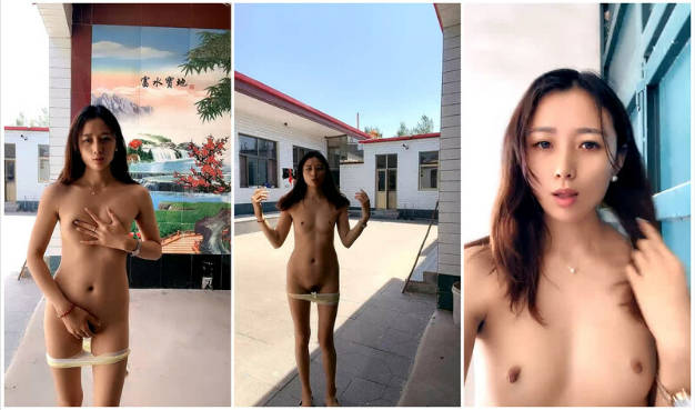 农家院里的良家小少妇，全程露脸一个人在家就是发骚，互动撩骚听指挥，在院里开着大门揉奶抠逼浪叫呻吟刺激}